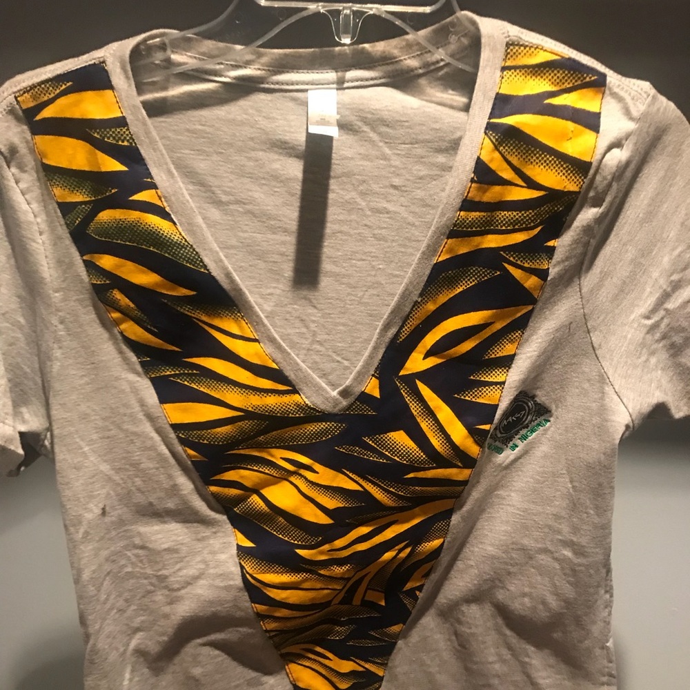 African print tee